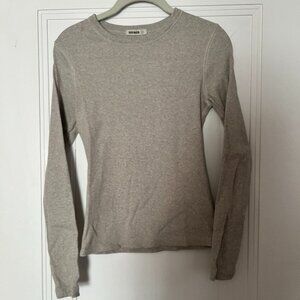 Surplus Rib L/S Crew from Buck Mason